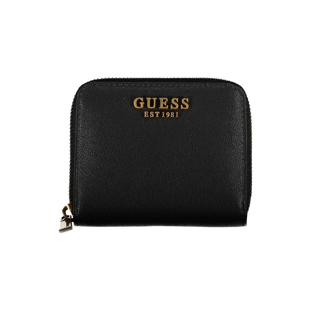 Guess Jeans Black Polyethylene Wallet