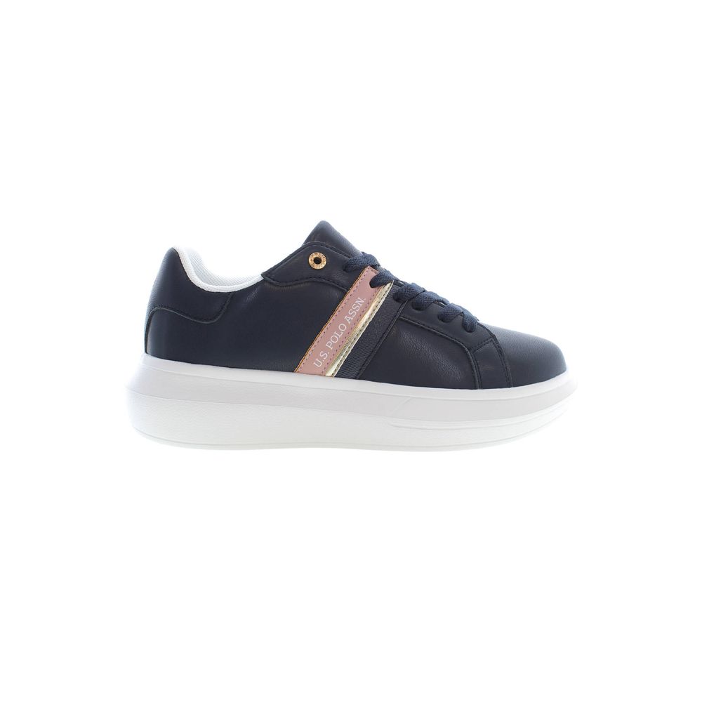U.S. POLO ASSN. Blue Polyester Women Sneaker | Regal Royce