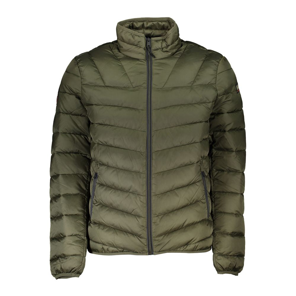 Napapijri Green Polyamide Jackets & Coat