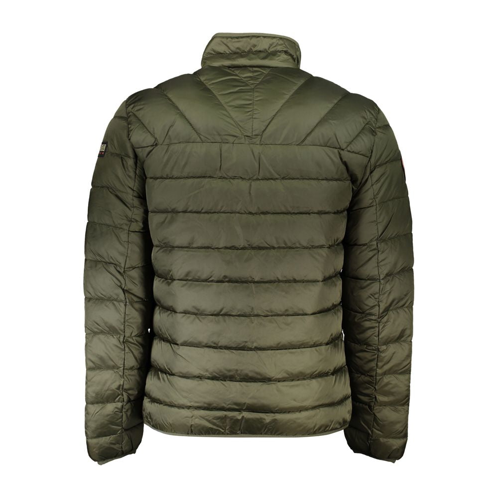 Napapijri Green Polyamide Jackets & Coat