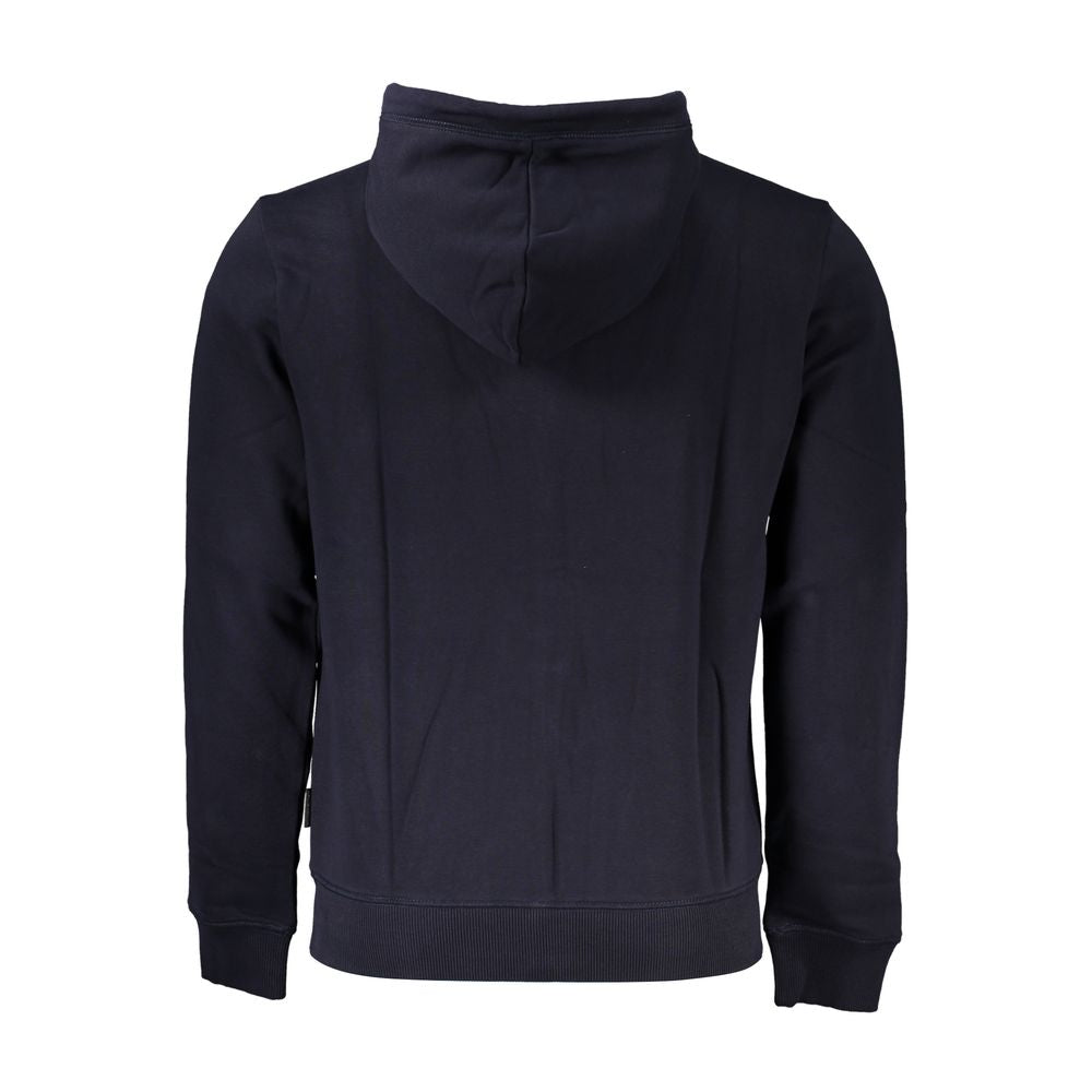 Napapijri Blue Cotton Men's Sweatshirt | Regal Royce
