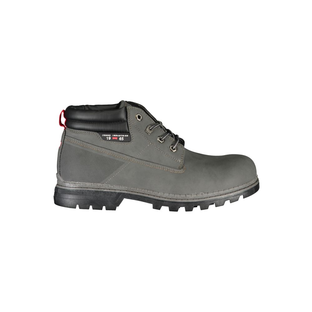 Carrera Gray Polyester Mens Boot | Regal Royce
