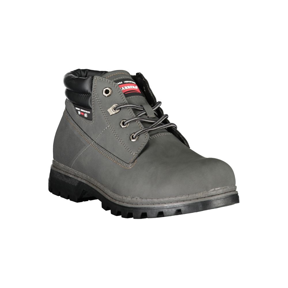 Carrera Gray Polyester Mens Boot | Regal Royce