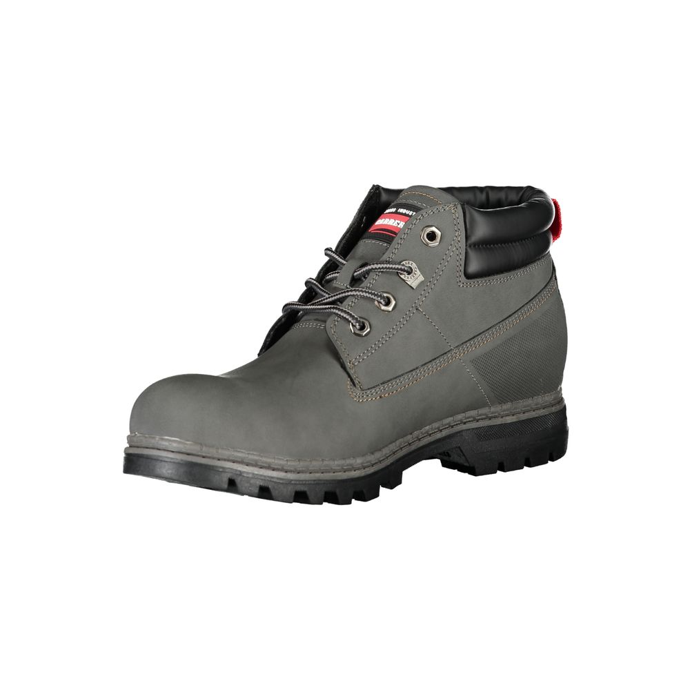 Carrera Gray Polyester Mens Boot | Regal Royce