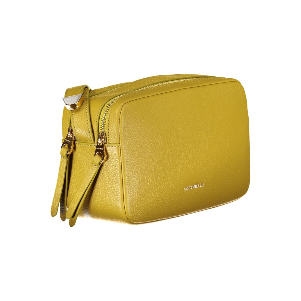 Coccinelle Verde Leather Woman Shoulder Bag | Regal Royce