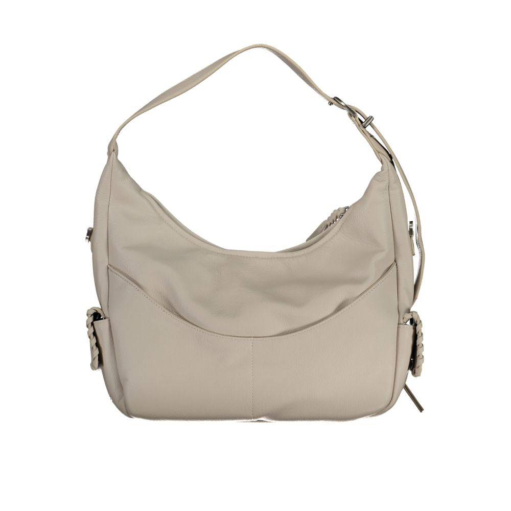Desigual White Polyurethane Women Handbag | Regal Royce