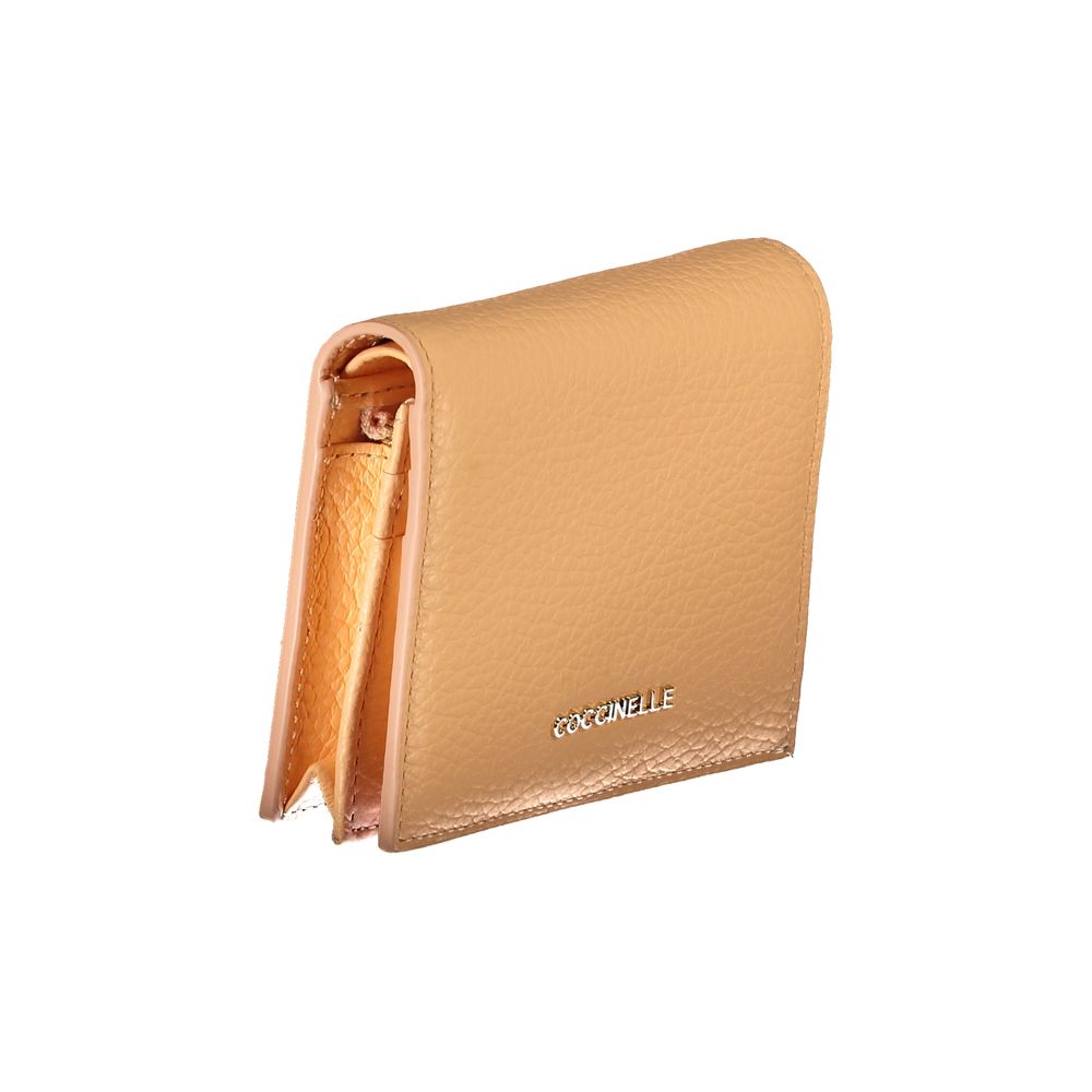 Coccinelle Arancione Leather Women Wallet | Regal Royce