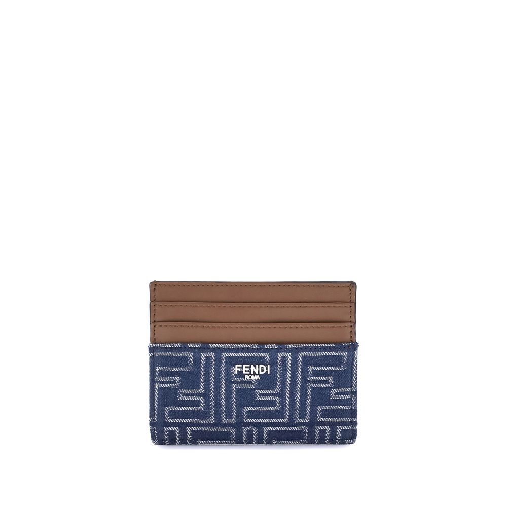 Fendi Blue Fabric Wallet | Regal Royce