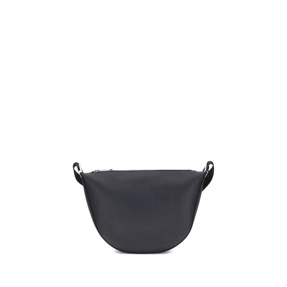 Fendi Black Calf Leather Bos Taurus Shoulder Bag | Regal Royce