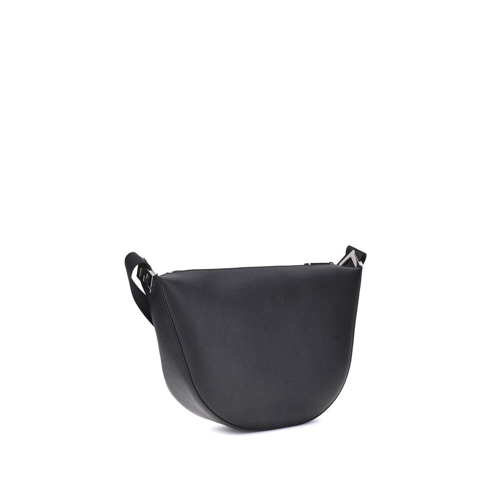 Fendi Black Calf Leather Bos Taurus Shoulder Bag | Regal Royce