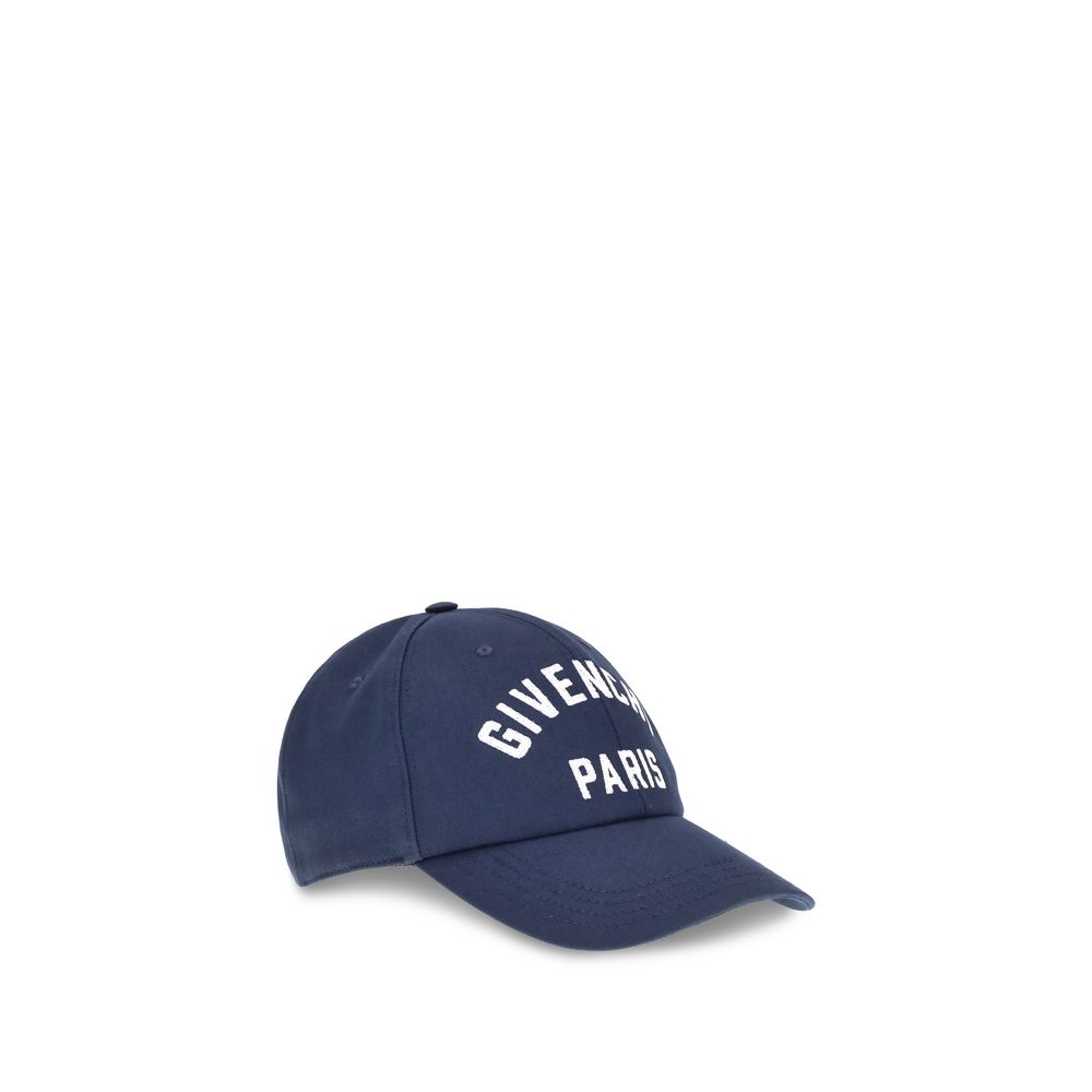 Givenchy Blue Cotton Cap (Baseball Hat) | Regal Royce