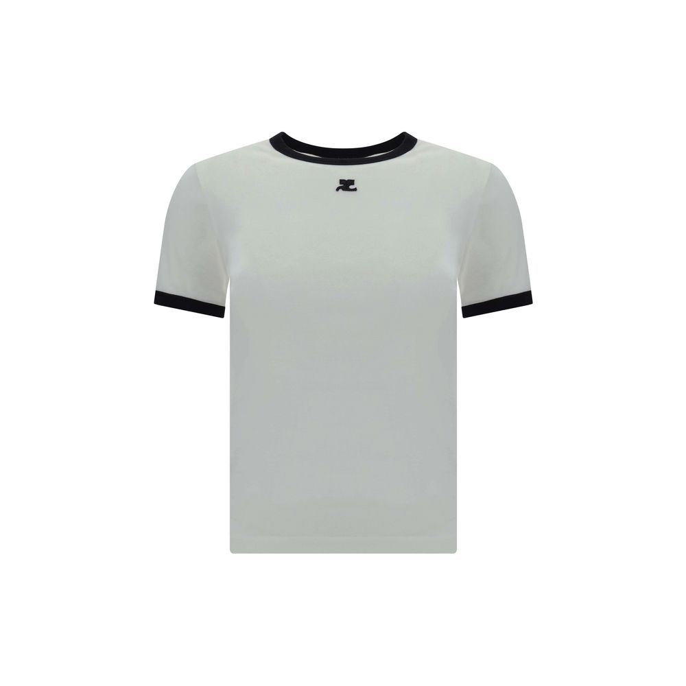 Courrèges White Cotton T-Shirt | Regal Royce