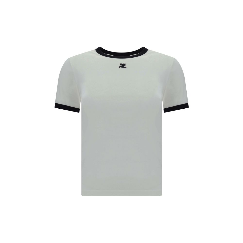 Courrèges White Cotton T-Shirt | Regal Royce