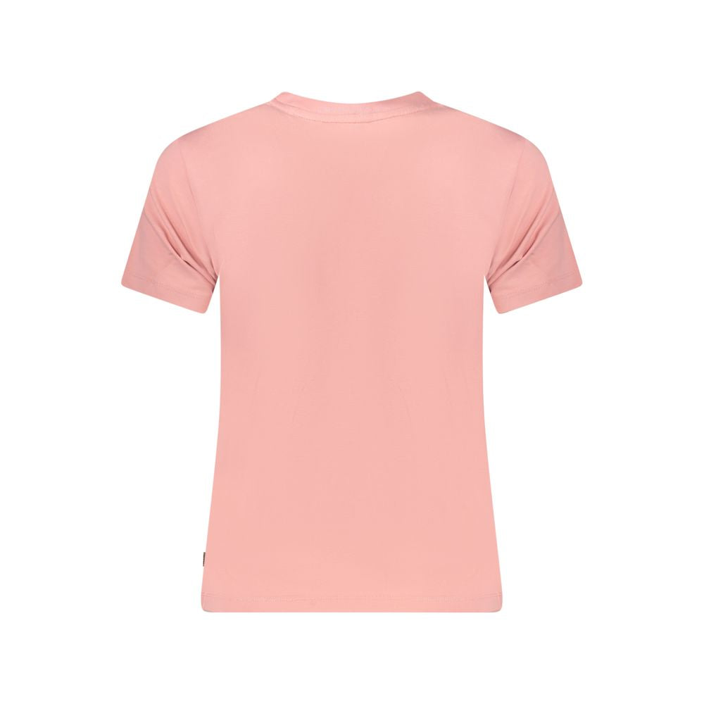 Guess Jeans Pink Cotton Women T-Shirt