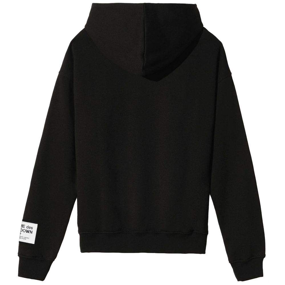 Comme Des Fuckdown Black Cotton Men Hoodie