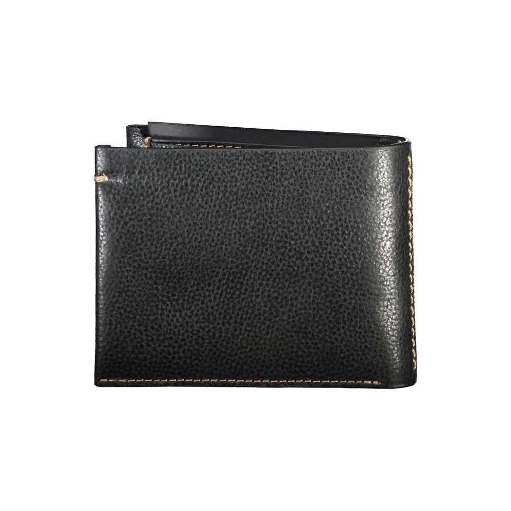 La Martina Nero Pelle Mens Wallet | Regal Royce