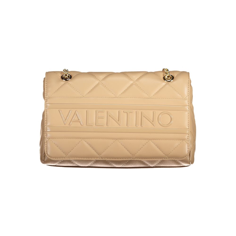 Mario Valentino Beige Polyurethane Women Shoulder Bag | Regal Royce