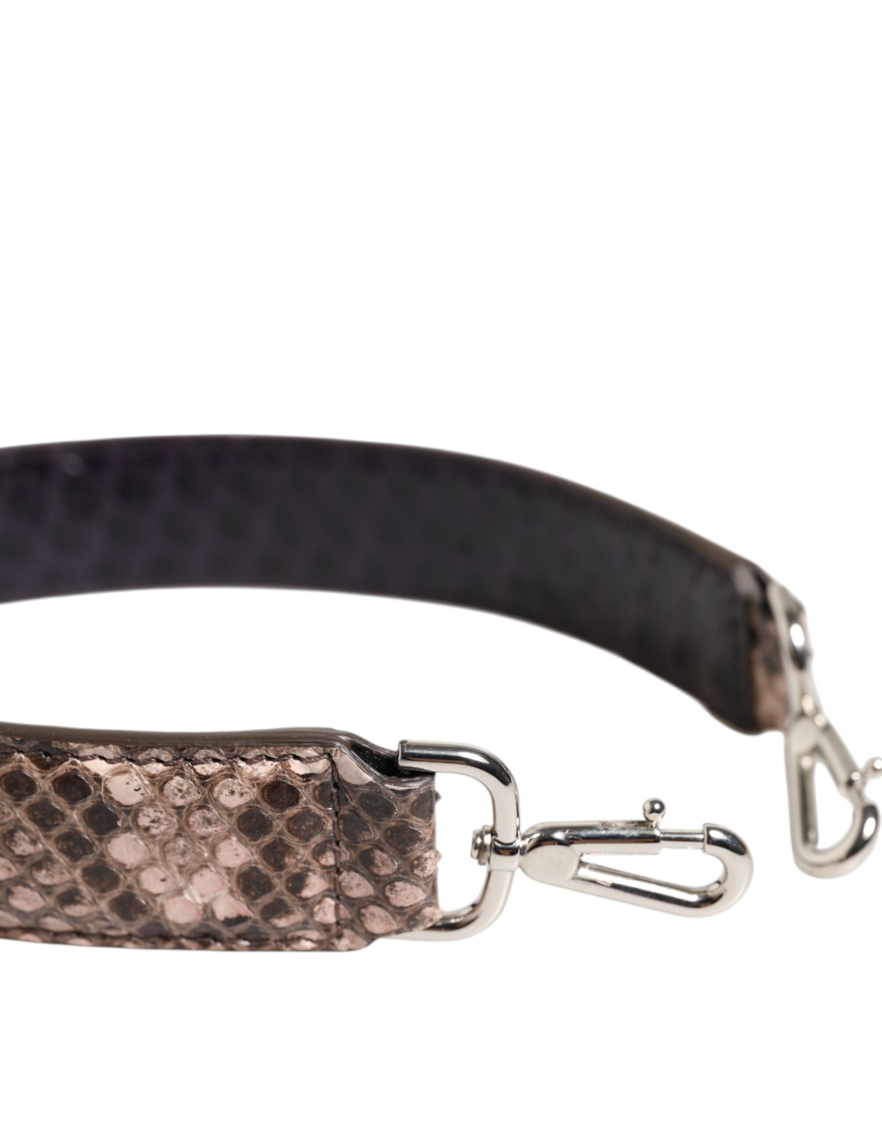 Dolce & Gabbana Brown Exotic Leather Handbag Accessory Shoulder Strap | Regal Royce
