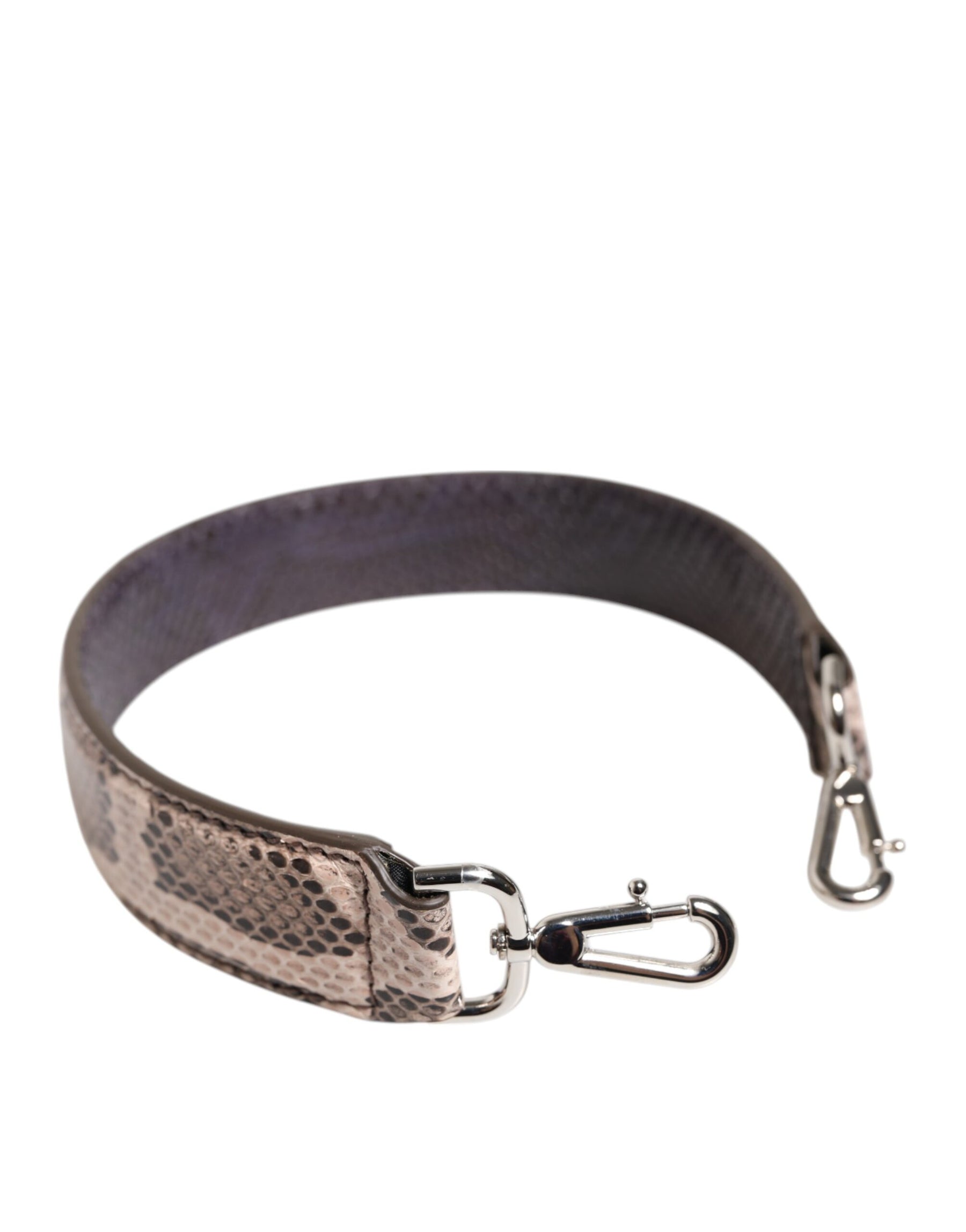 Dolce & Gabbana Beige Exotic Leather Handbag Accessory Shoulder Strap | Regal Royce