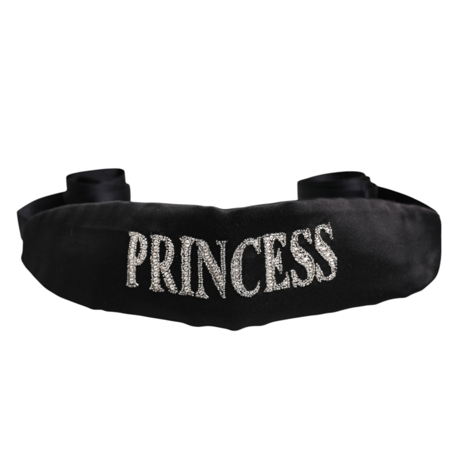 Dolce & Gabbana Black Princess Fantasy Braided Waist Belt | Regal Royce