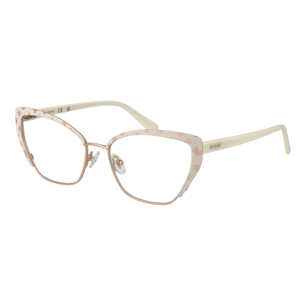 Guess White Metal Glasses (Frames) | Regal Royce