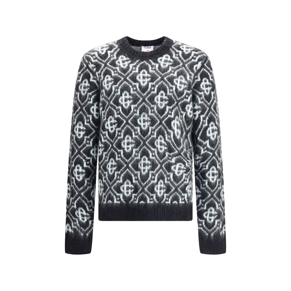 Casablanca Black Nylon Sweatshirt | Regal Royce