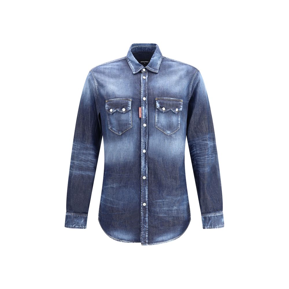 Dsquared² Blue Denim Shirt | Regal Royce