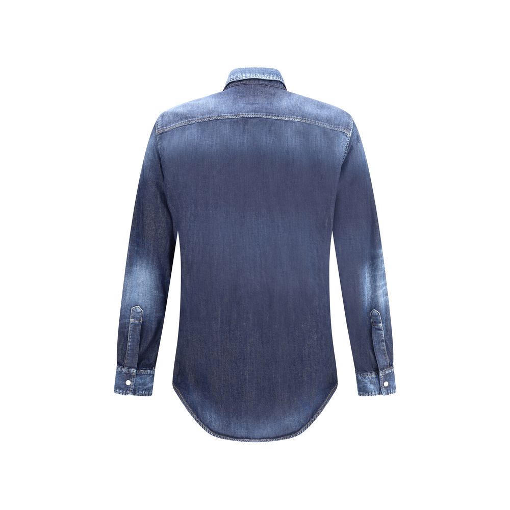 Dsquared² Blue Denim Shirt | Regal Royce