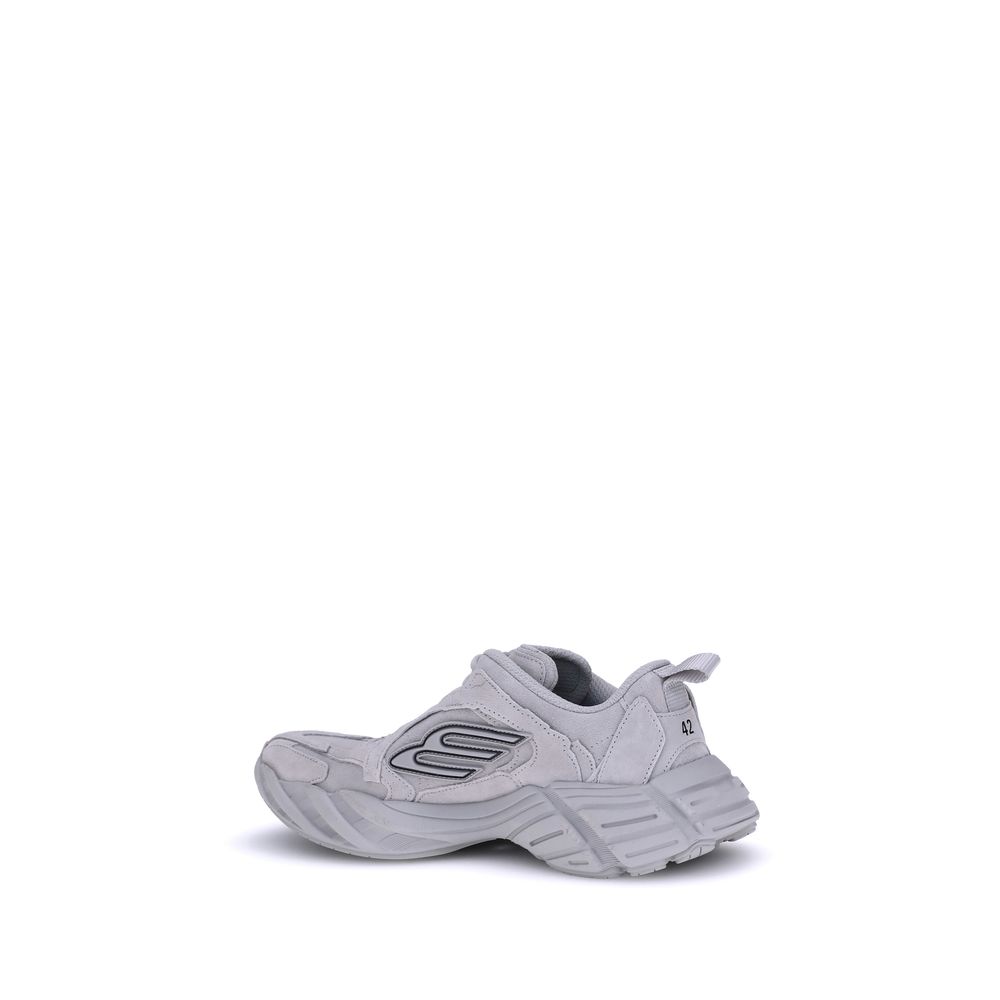Balenciaga Gray Polyester Athletic Sneakers | Regal Royce