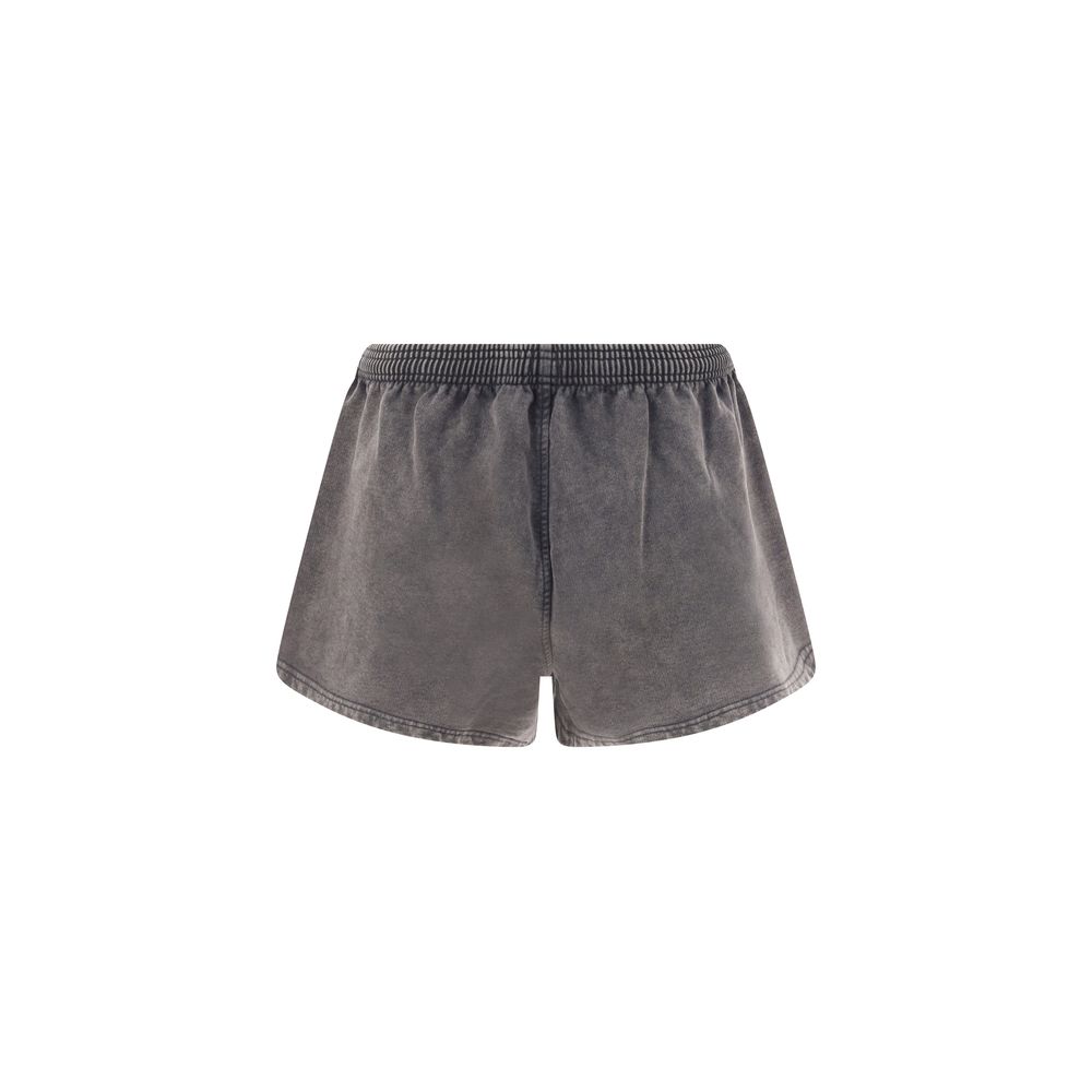 Alexander Wang Gray Cotton Bermuda Shorts | Regal Royce