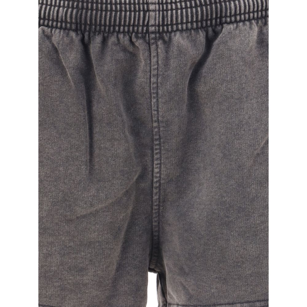 Alexander Wang Gray Cotton Bermuda Shorts | Regal Royce