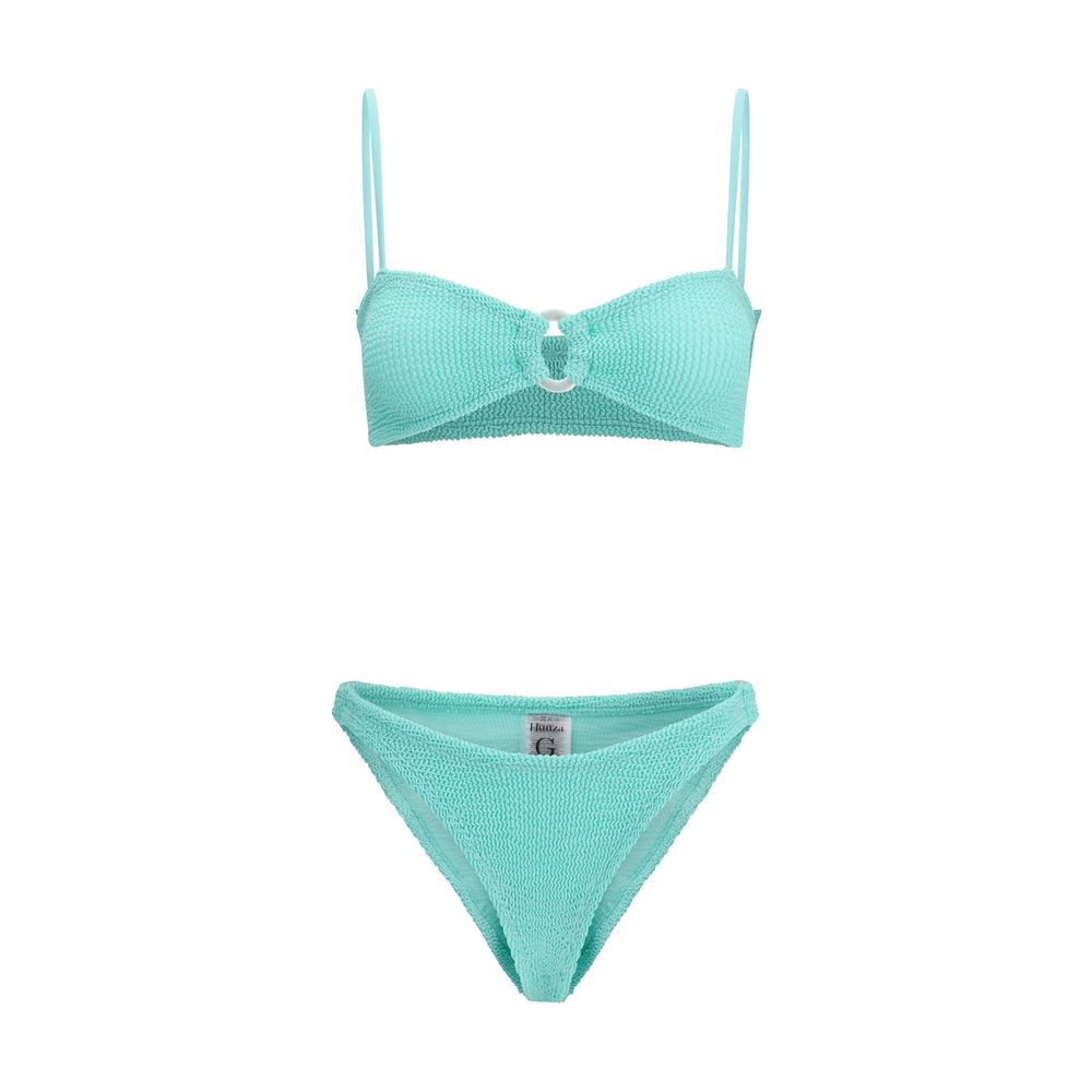 Hunza G Bicolor Polyamide Bikini | Regal Royce