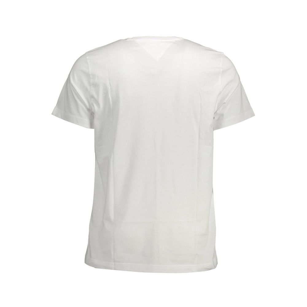 Tommy Hilfiger White Cotton Men's T-Shirt | Regal Royce
