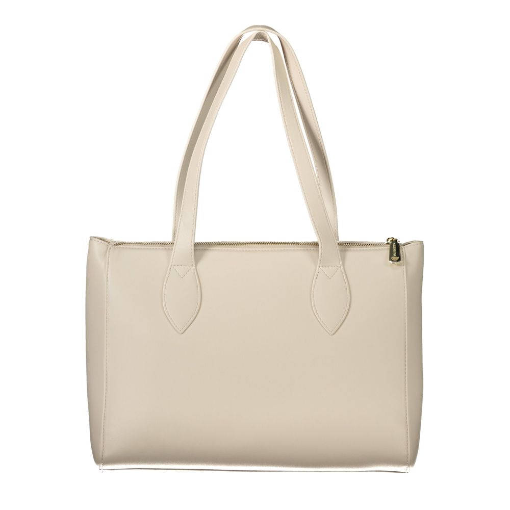 Mario Valentino Bianco Poliuretano Women Shoulder Bag | Regal Royce