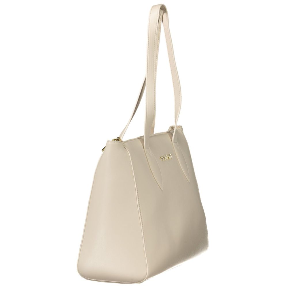 Mario Valentino Bianco Poliuretano Women Shoulder Bag | Regal Royce