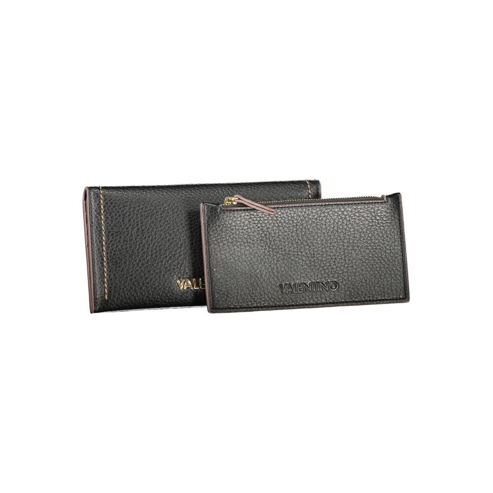 Mario Valentino Nero Poliuretano Women Wallet | Regal Royce
