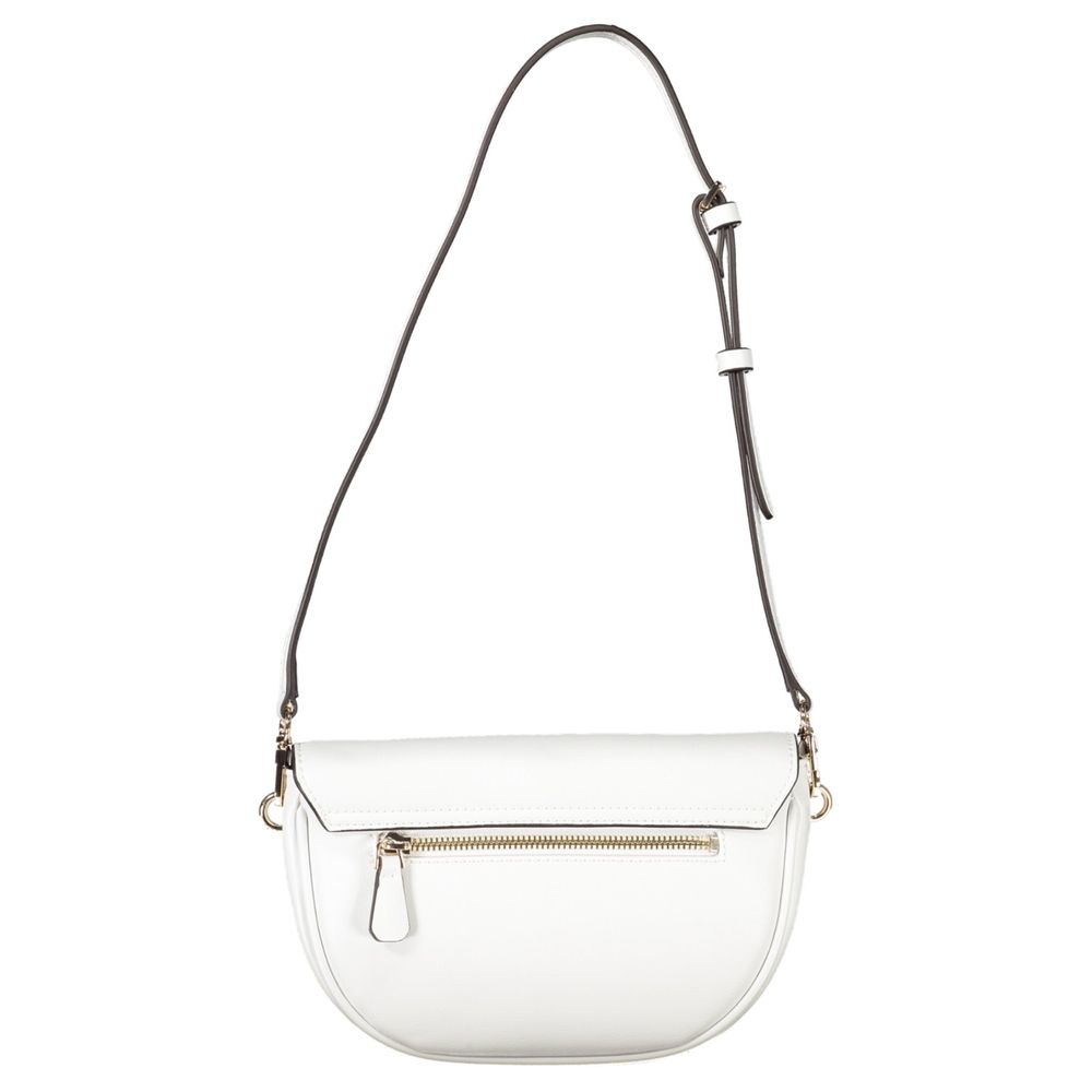 Guess Jeans White Polyethylene Women Handbag | Regal Royce