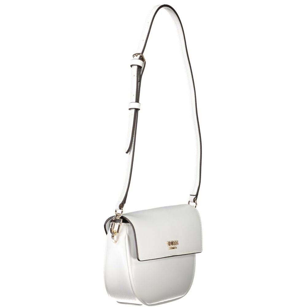 Guess Jeans White Polyethylene Women Handbag | Regal Royce