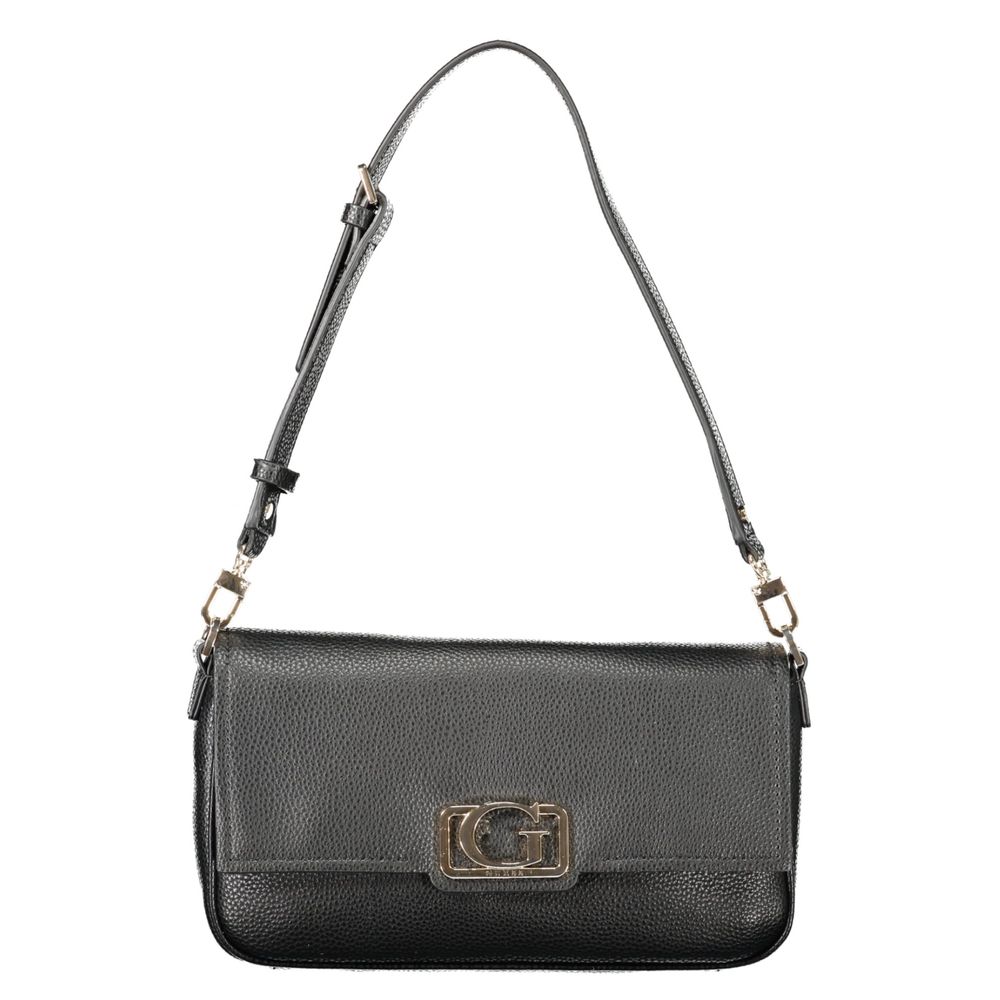 Guess Jeans Nero Poliuretano Women Handbag | Regal Royce