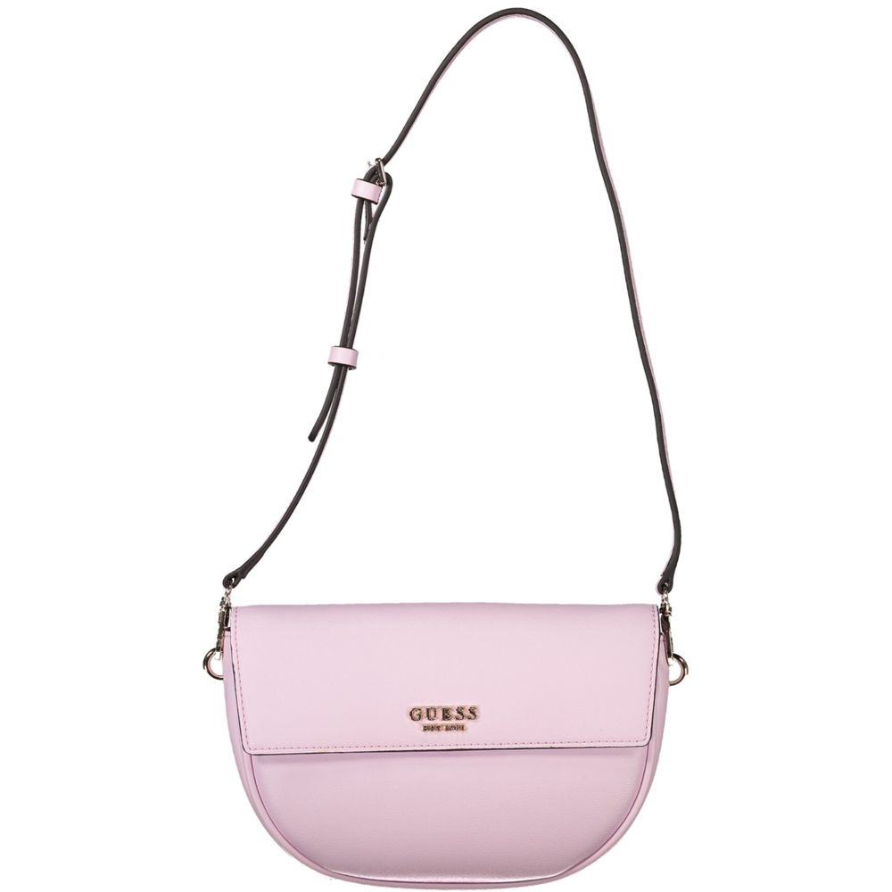 Guess Jeans Pink Polyethylene Women Handbag | Regal Royce