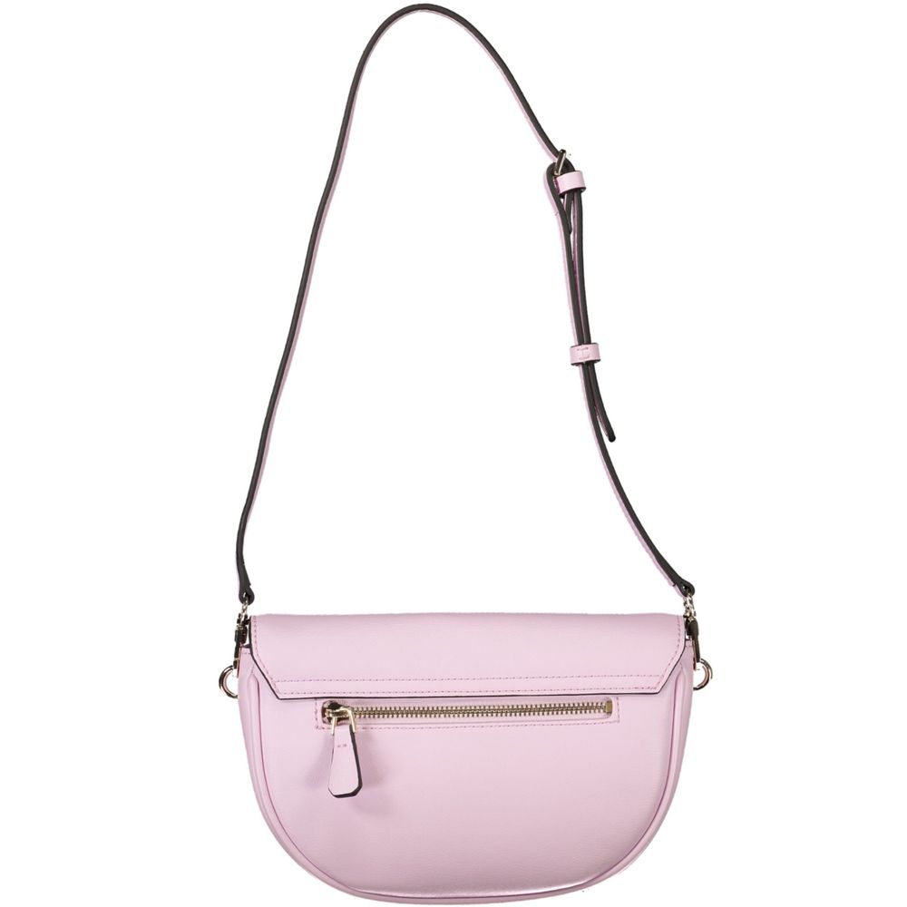 Guess Jeans Pink Polyethylene Women Handbag | Regal Royce