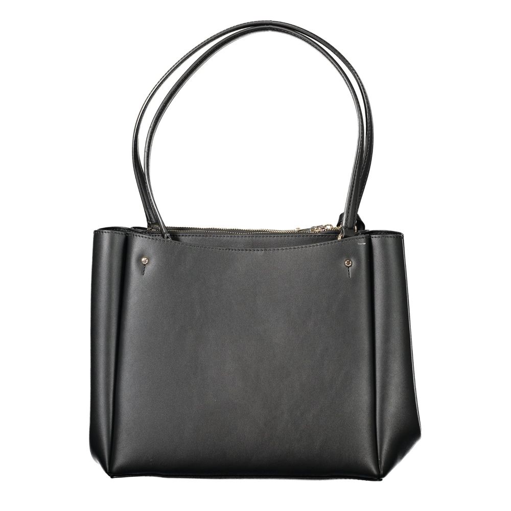 Guess Jeans Nero Poliuretano Women Handbag | Regal Royce
