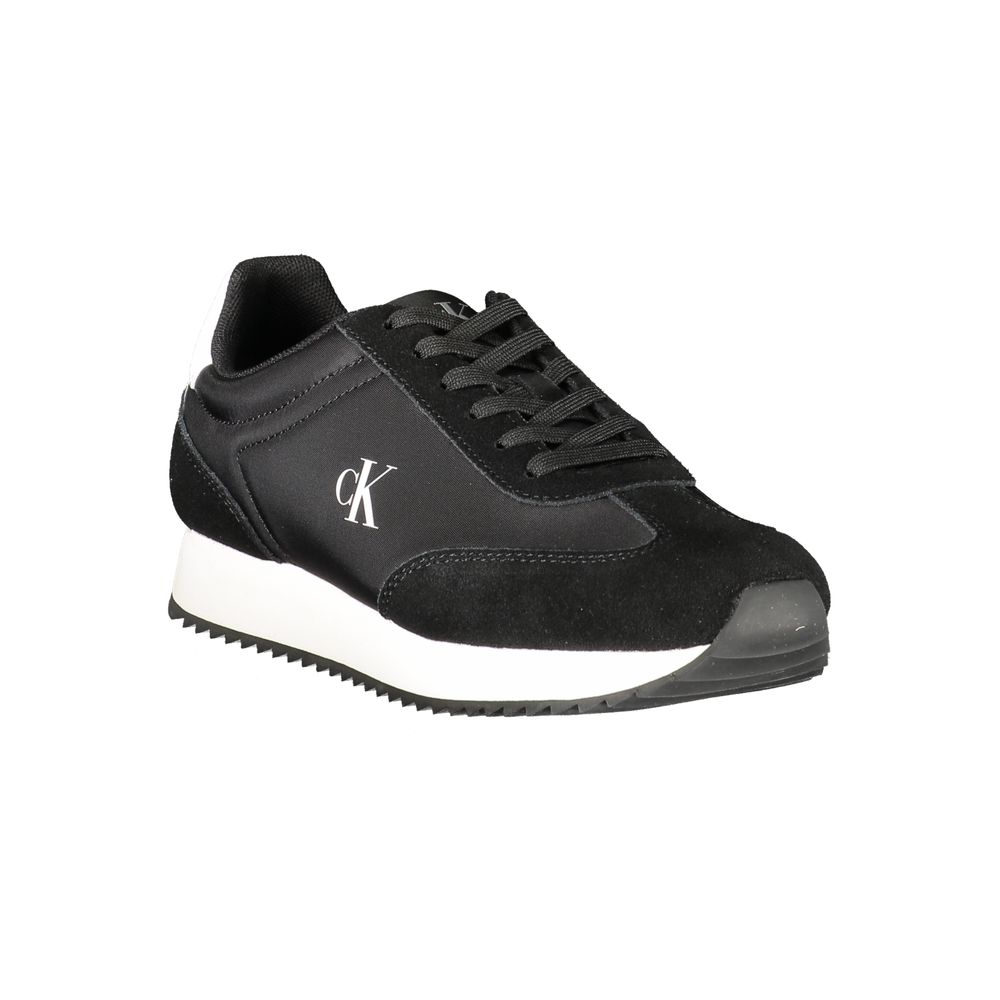 Calvin Klein Nero Leather Women Sneaker | Regal Royce