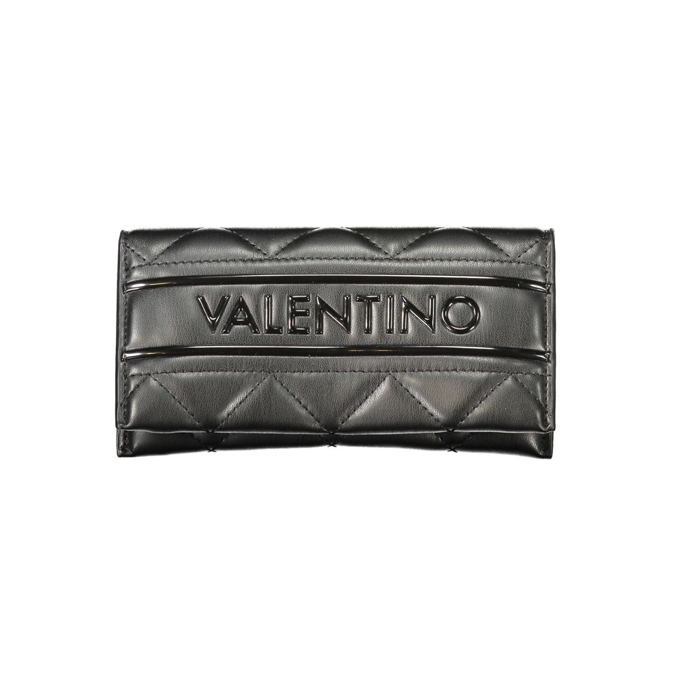 Mario Valentino Nero Poliuretano Women Wallet | Regal Royce