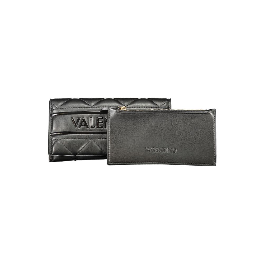 Mario Valentino Nero Poliuretano Women Wallet | Regal Royce