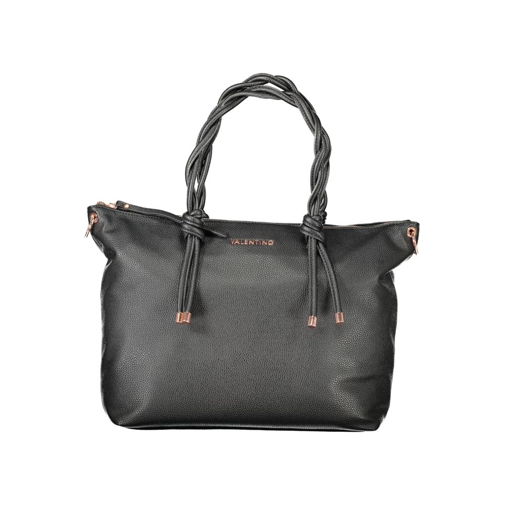 Mario Valentino "Black Polyurethane Women's Bag" | Regal Royce