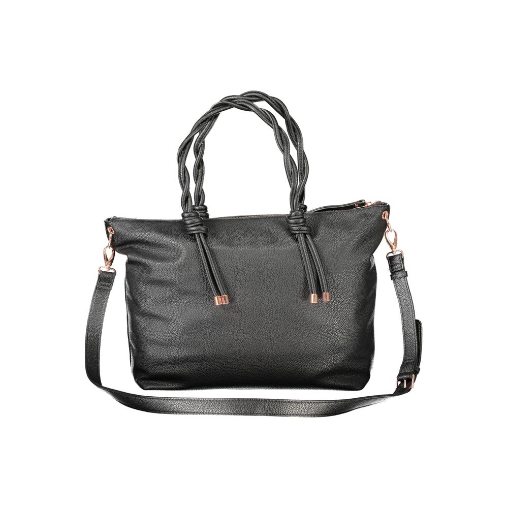 Mario Valentino "Black Polyurethane Women's Bag" | Regal Royce