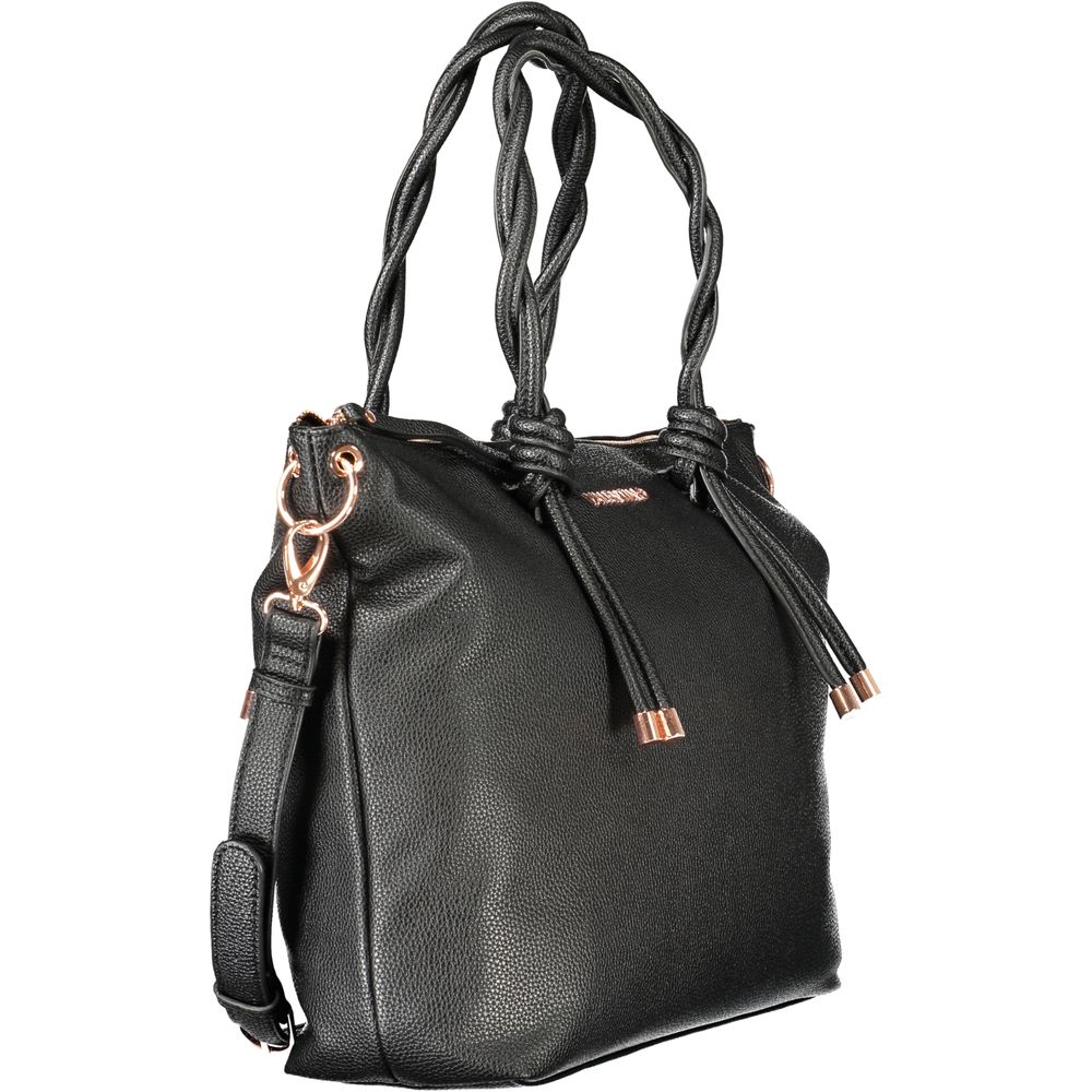 Mario Valentino "Black Polyurethane Women's Bag" | Regal Royce