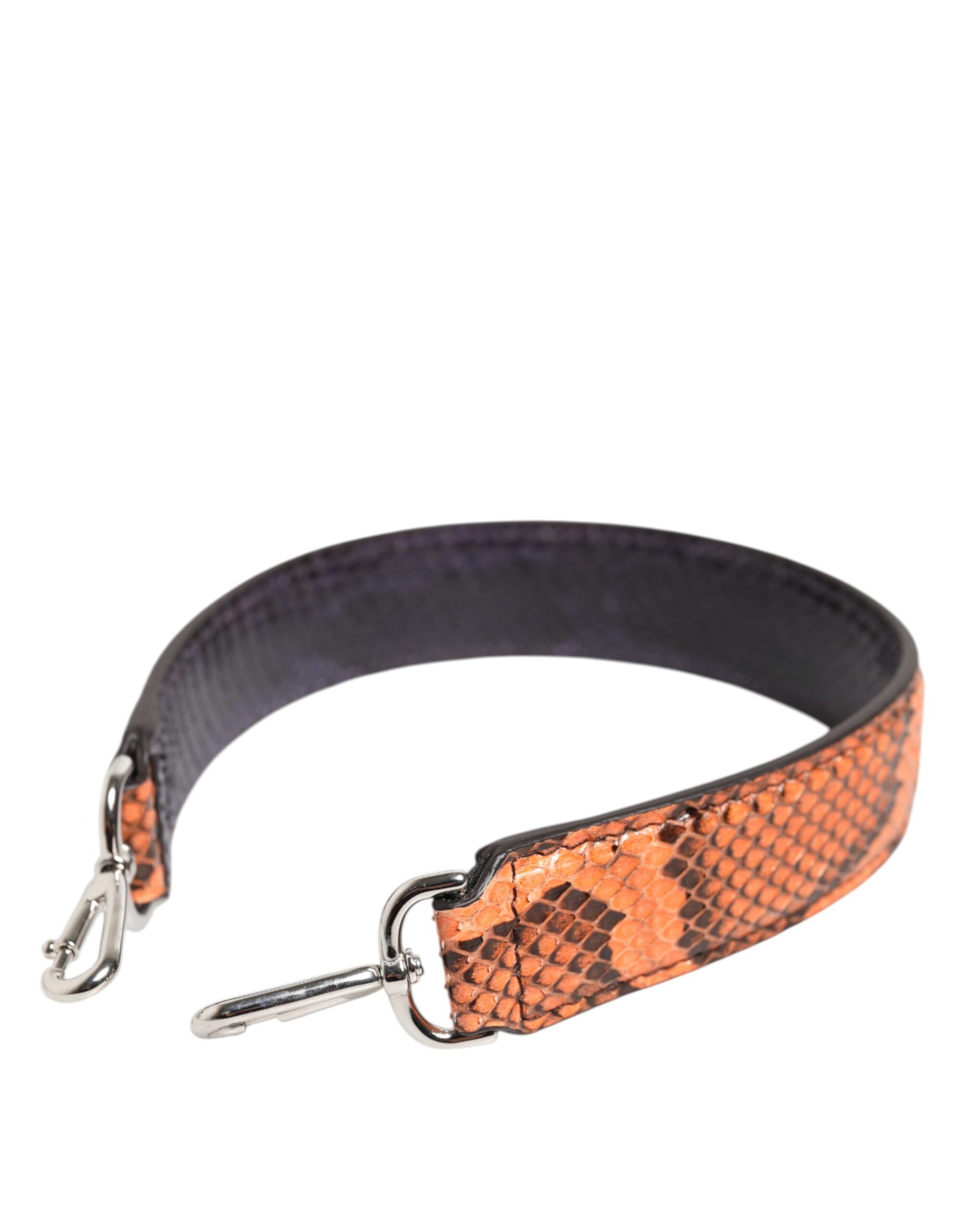 Dolce & Gabbana Orange Exotic Leather Bag Shoulder Strap | Regal Royce