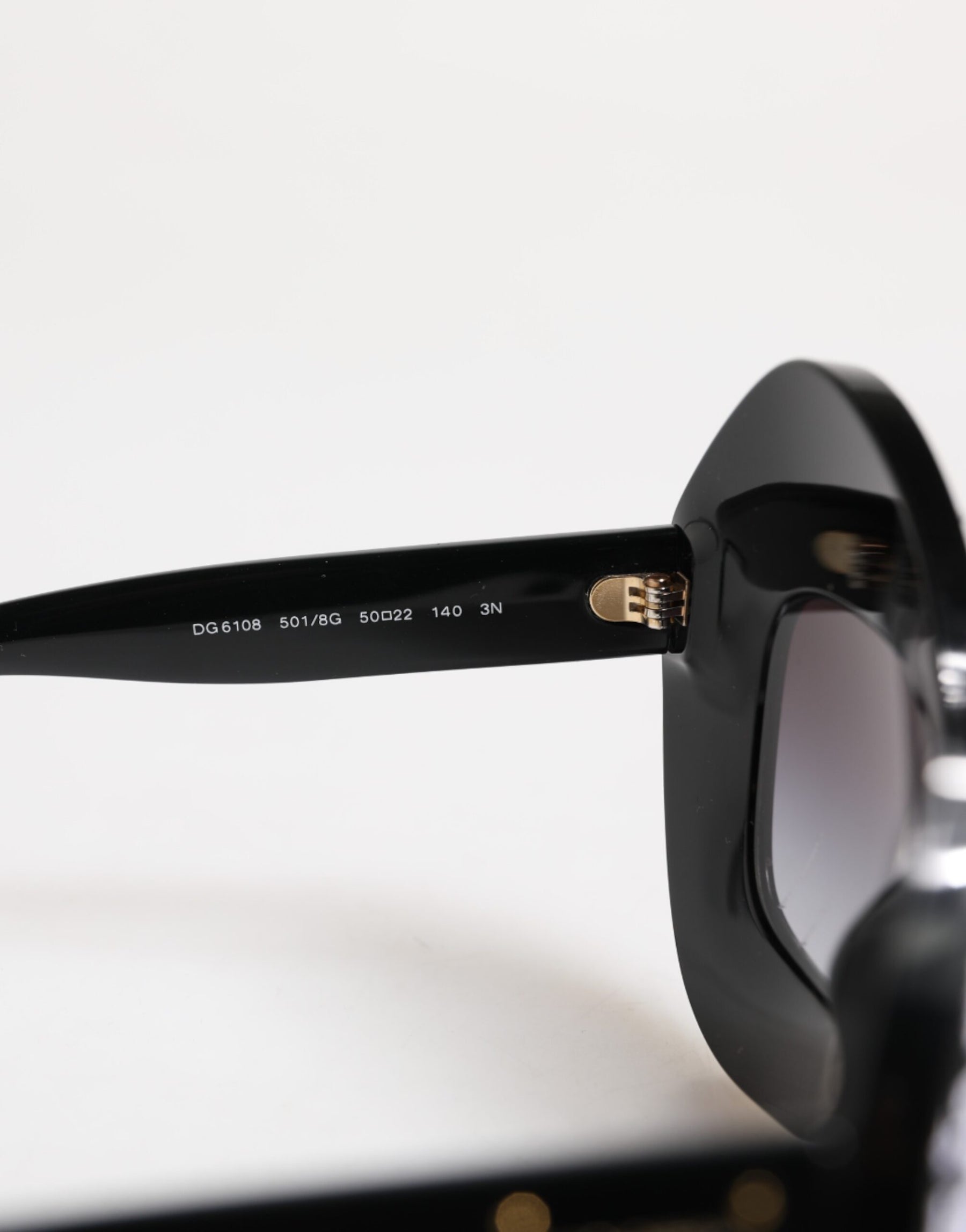 Dolce & Gabbana Black White PIED DE POULE Print Oversized Shades Sunglasses | Regal Royce